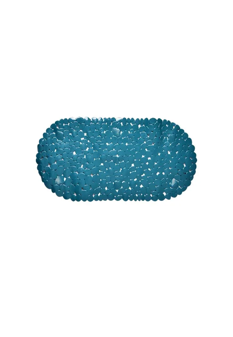 Plain Stone Design Anti Slip Pvc Bath Mat