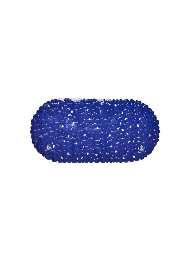 Plain Stone Design Anti Slip Pvc Bath Mat