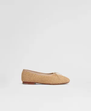 Raffia Dream Ballerina - Natural