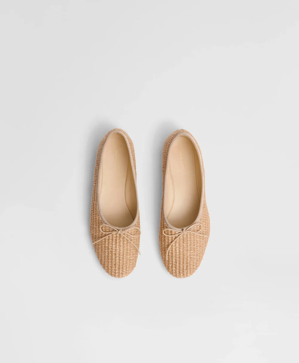 Raffia Dream Ballerina - Natural