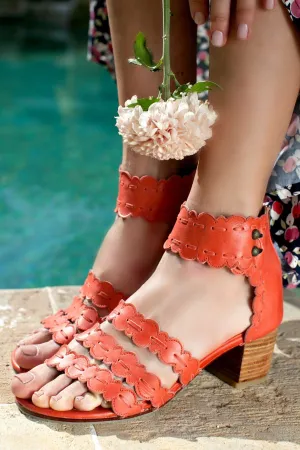 Seaside Leather Sandals