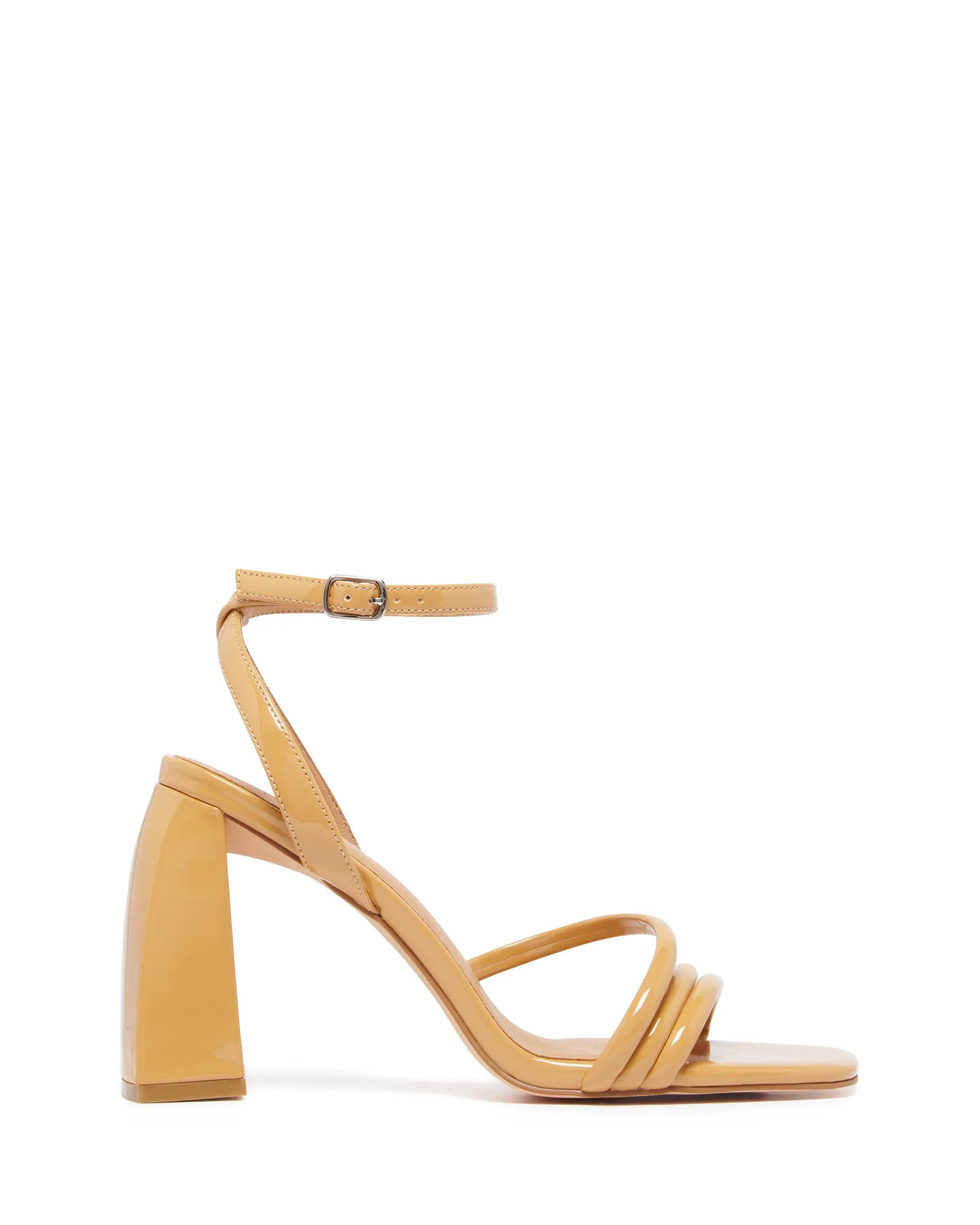 Suri Heel Caramel Patent