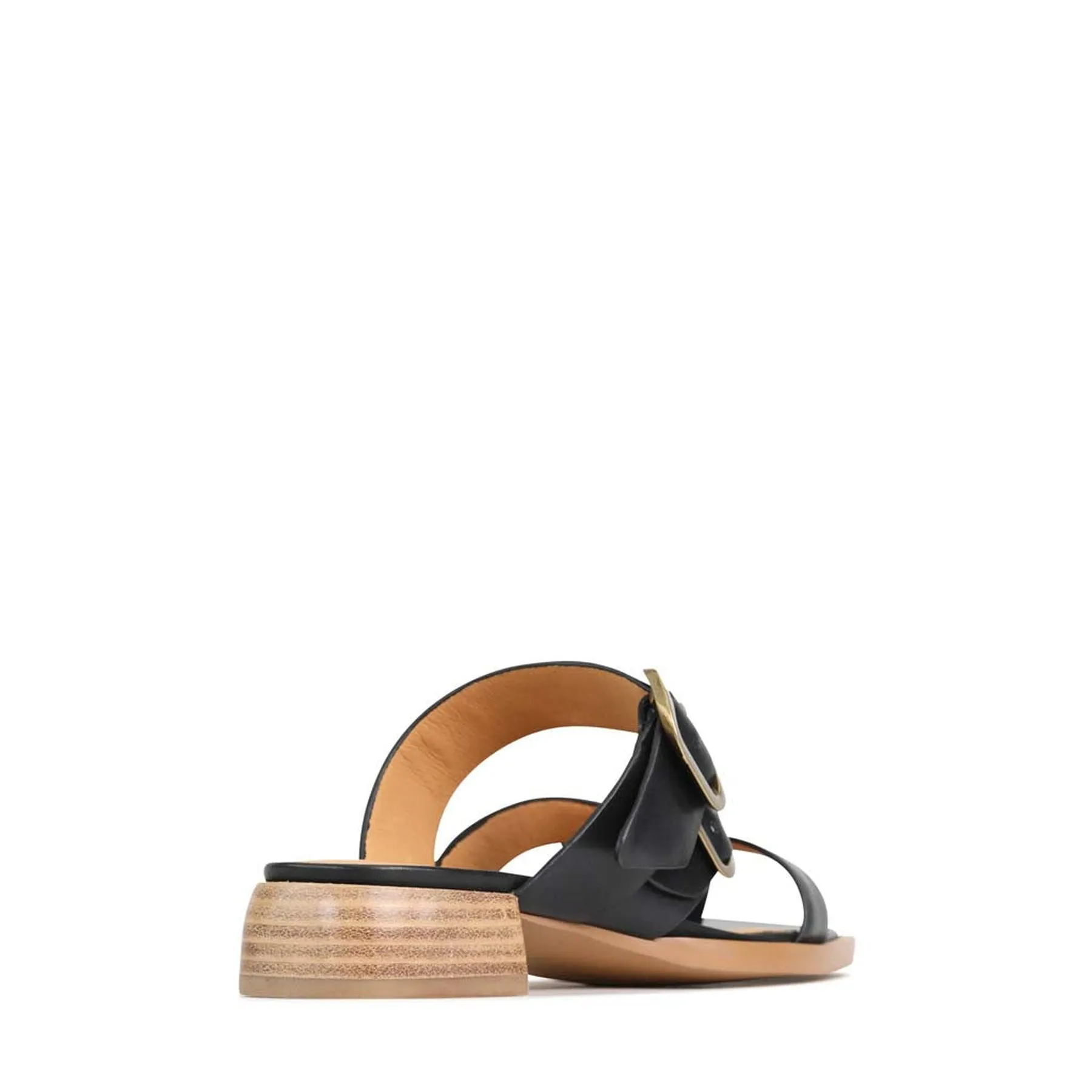 TEIA SLIDE SANDALS  LEATHER