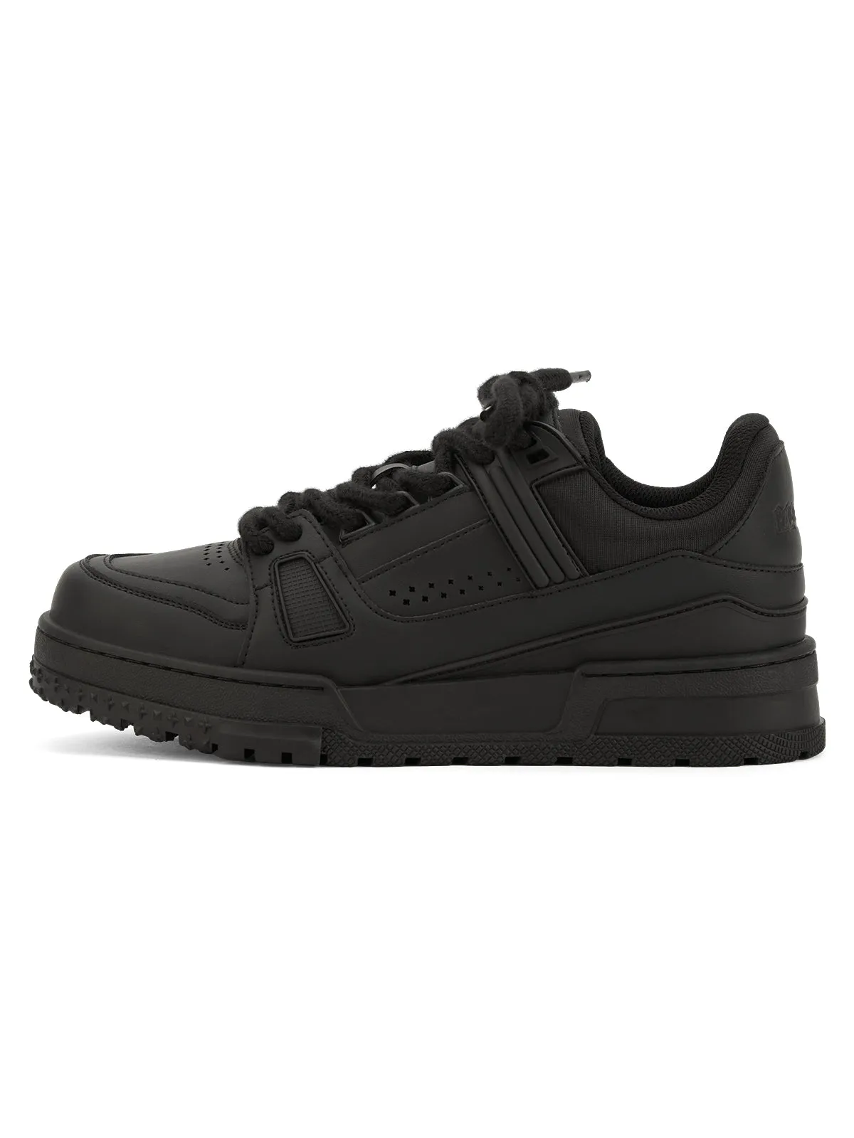 Thesupermade Black Warrior Street Rap Sneakers