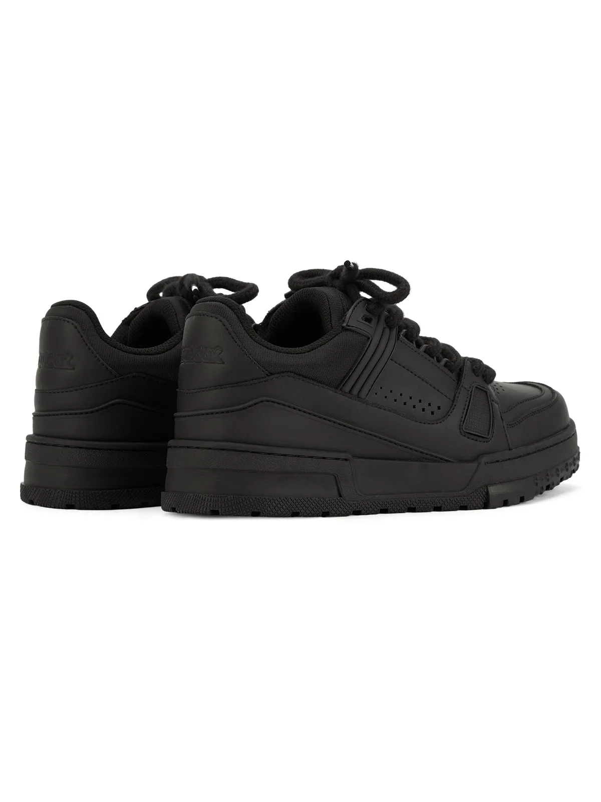 Thesupermade Black Warrior Street Rap Sneakers