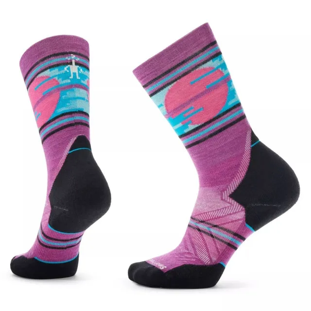 Trail Run Targeted Cushion Sunset Trail Crew Socks