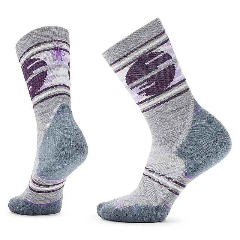 Trail Run Targeted Cushion Sunset Trail Crew Socks