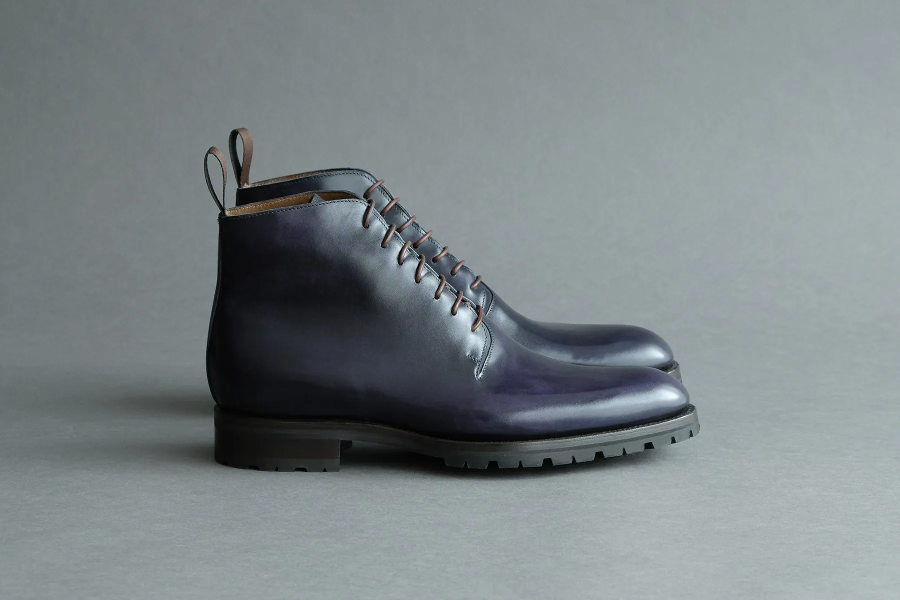 TwoThreeOne.Leonardo Wholecut Derby From Bavarian Calf Leather