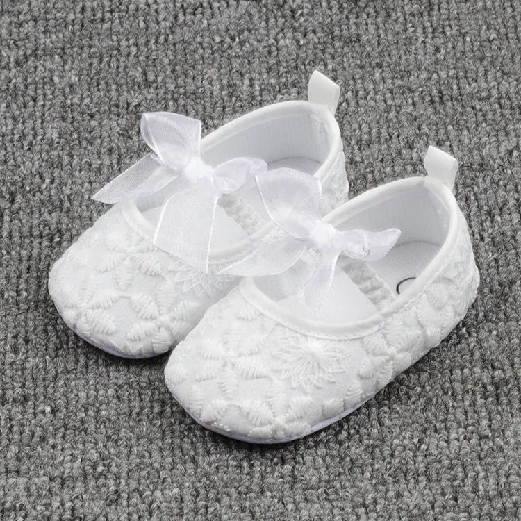 Wholesale 0-1 Years Old Soft Sole Baby Silk Shoes