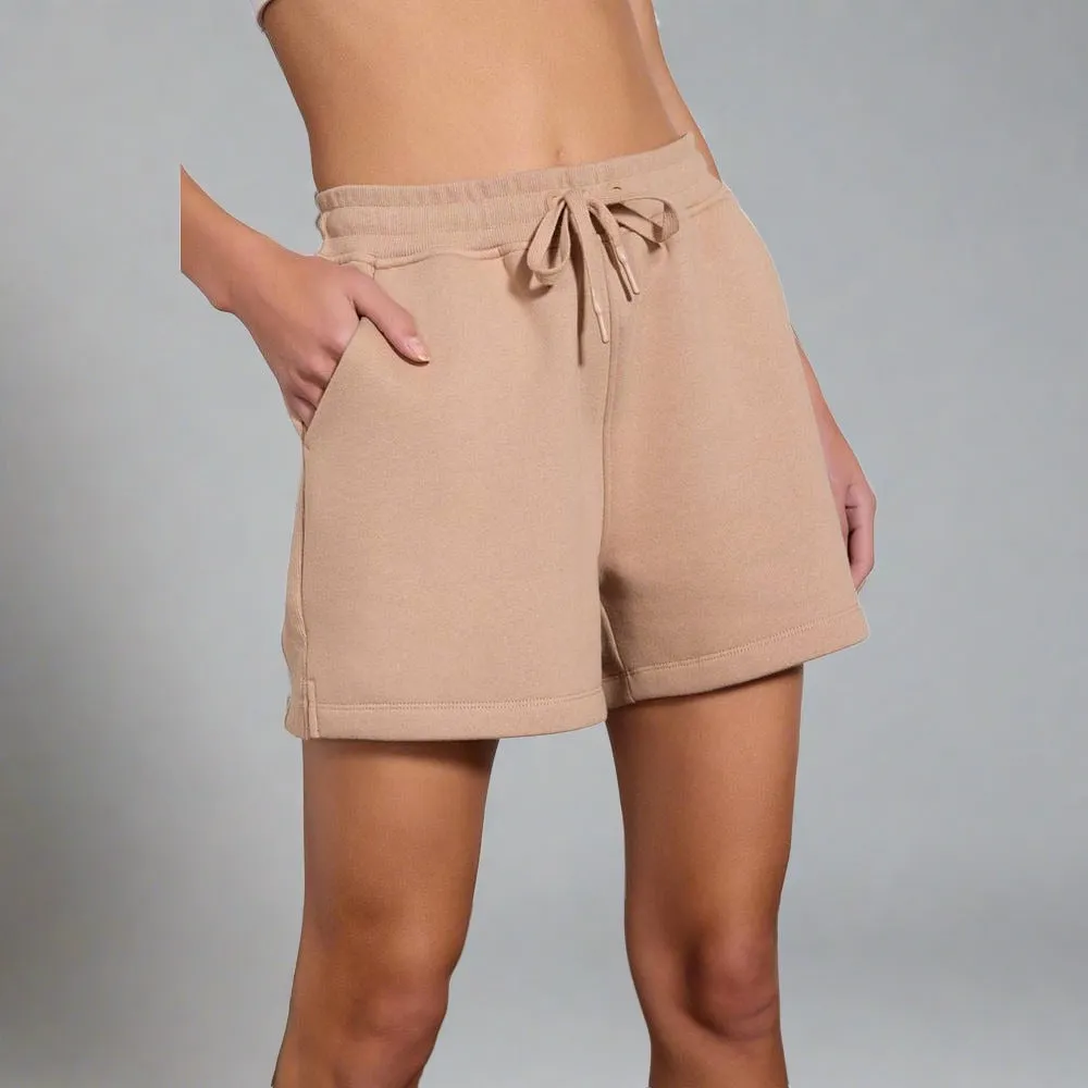 Womens The Comfort Short - Warm Taupe