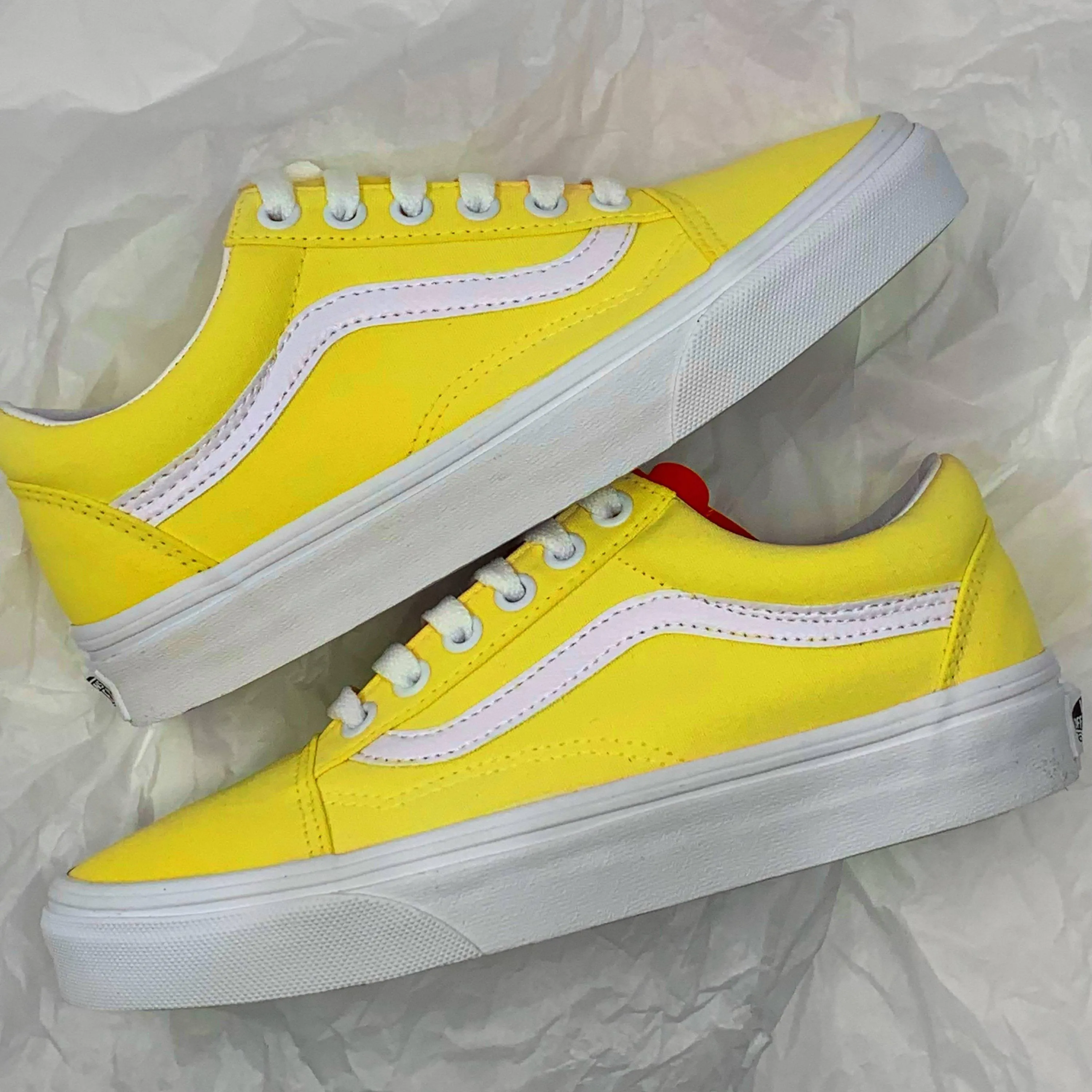 Yellow Old Skool Vans