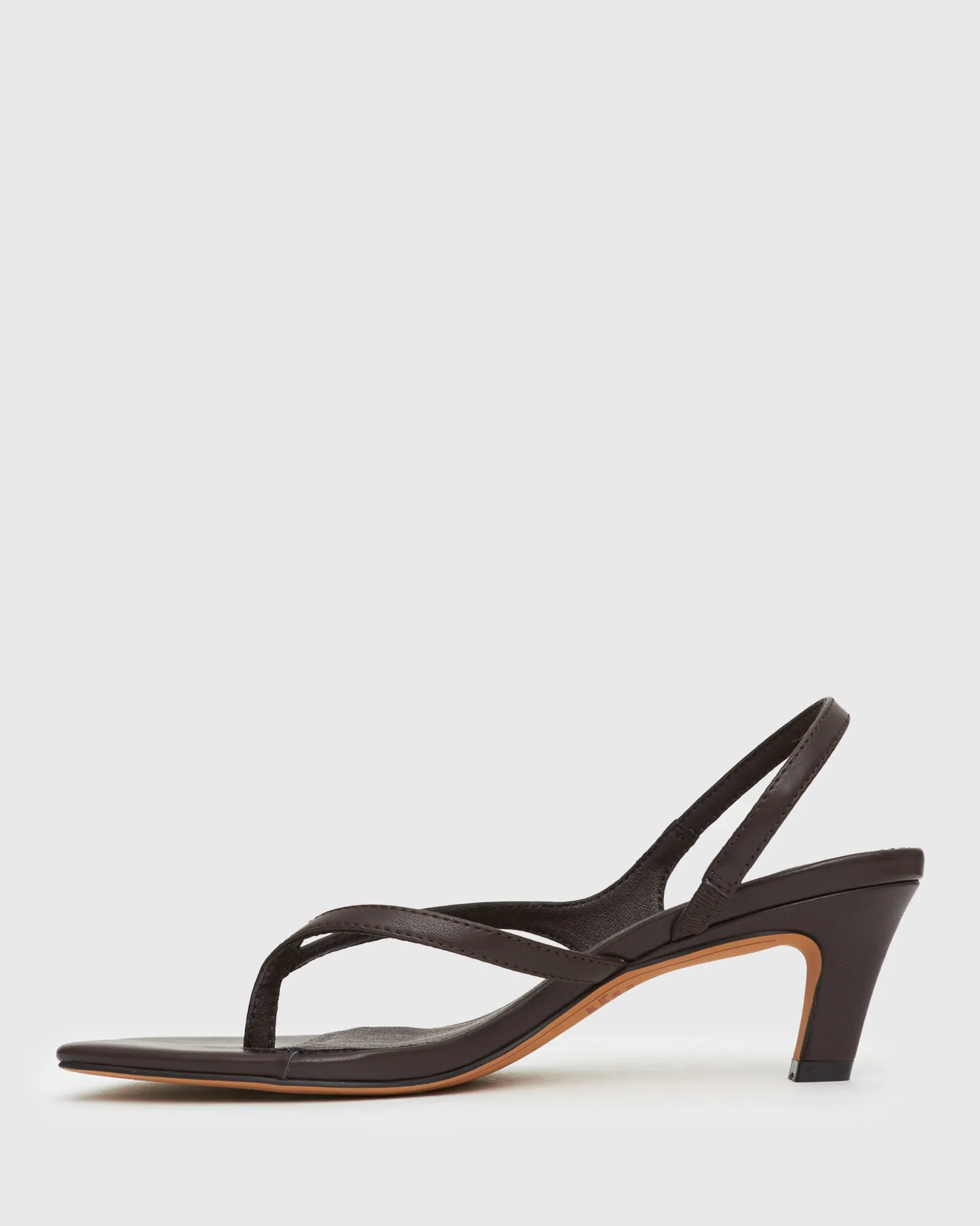 ZOE Low Heel Thong Sandals